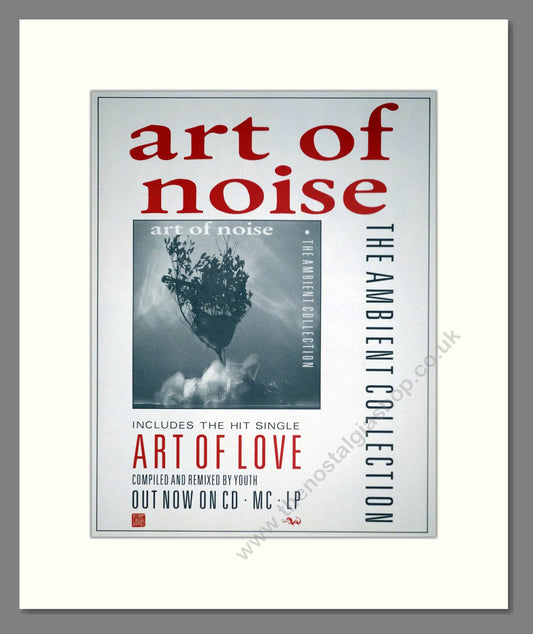 Art Of Noise (The) - The Ambient Collection. Vintage Advert 1990 (ref AD63289)