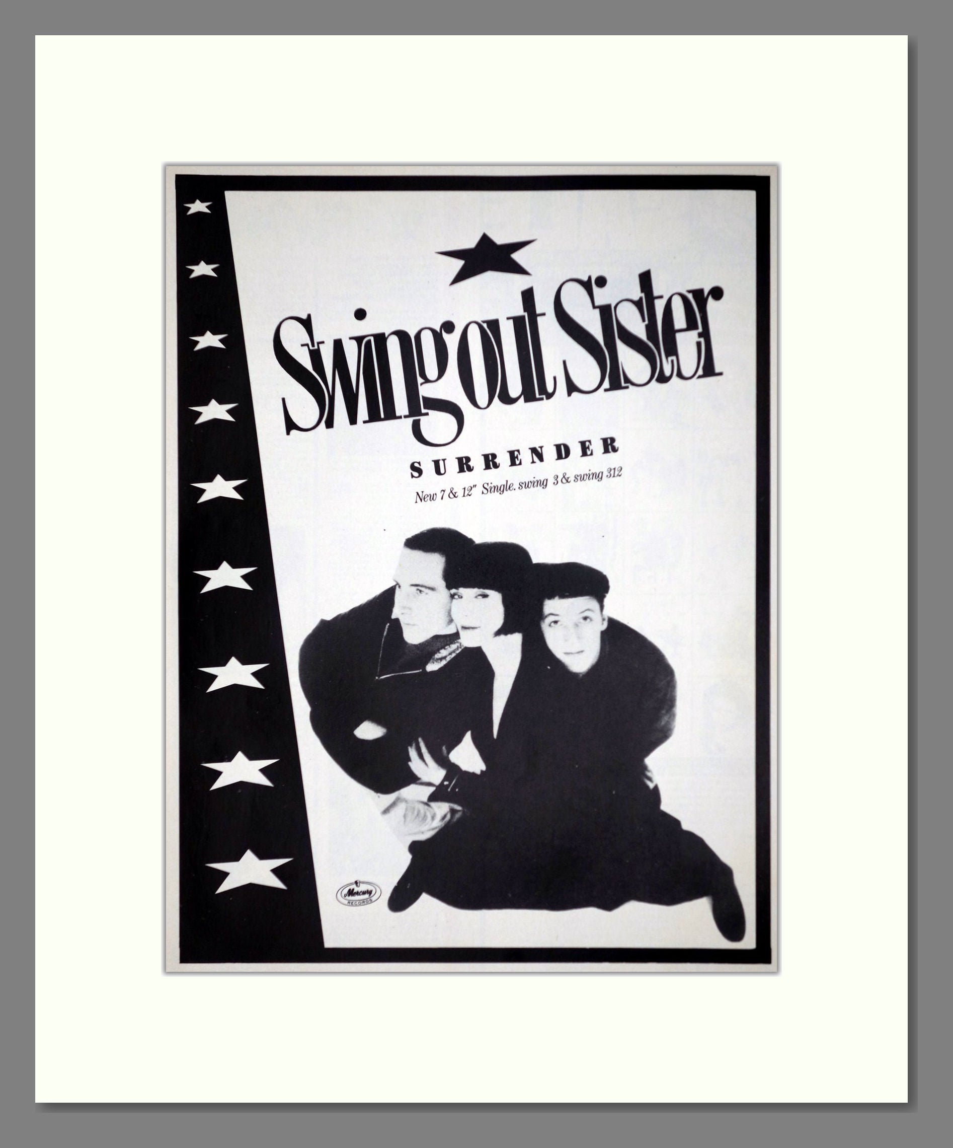 Swing Out Sister - Surrender. Vintage Advert 1986 (ref AD63314)