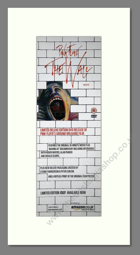 Pink Floyd - The Wall. Vintage Advert 2004 (ref AD400136)