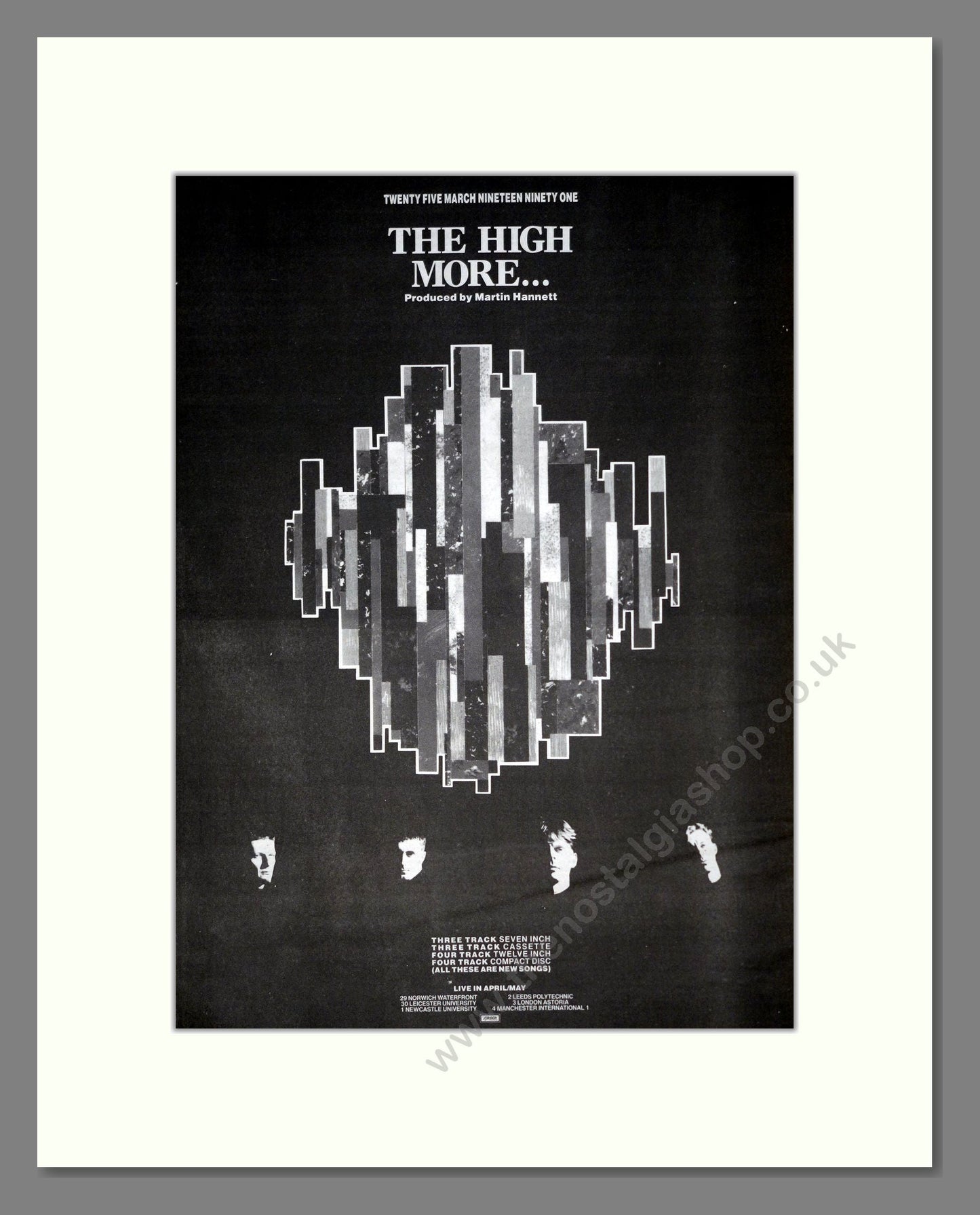 High (The) - More…. Vintage Advert 1991 (ref AD20056)