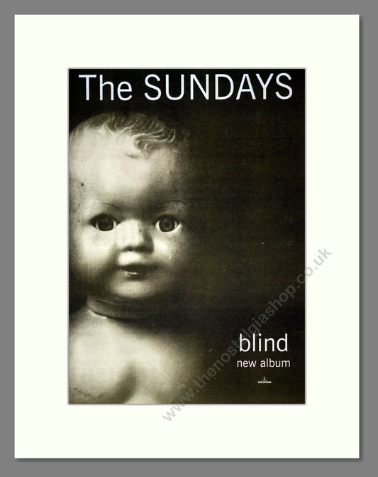 Sundays (The) - Blind. Vintage Advert 1992 (ref AD20075)