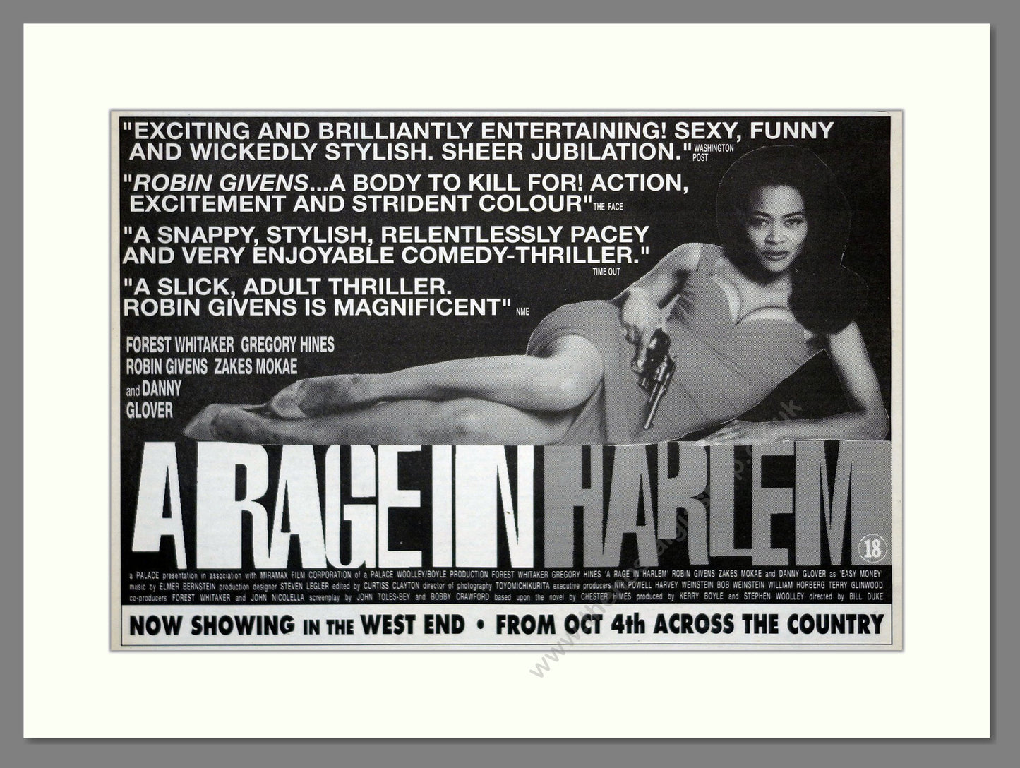 A Rage In Harlem. 1991 Original Advert (ref AD63359)