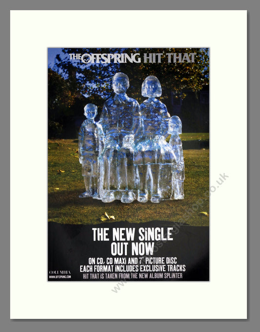 Offspring (The) - Hit That. Vintage Advert 2004 (ref AD63414)