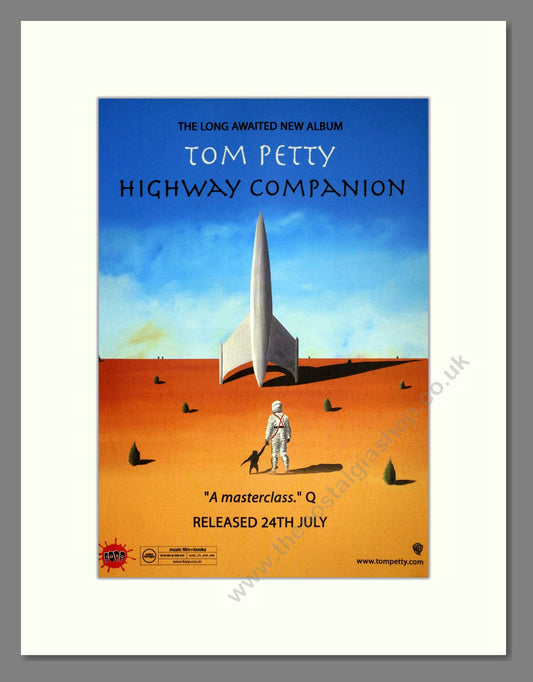 Tom Petty - Highway Companion. Vintage Advert 2006 (ref AD63420)