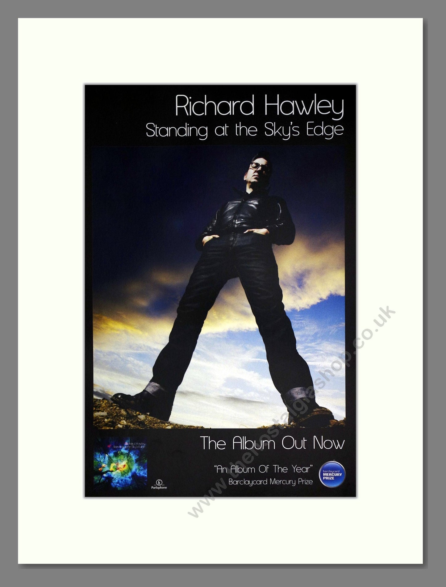 Richard Hawley - Standing At The Sky's Edge. Vintage Advert 2012 (ref AD63441)