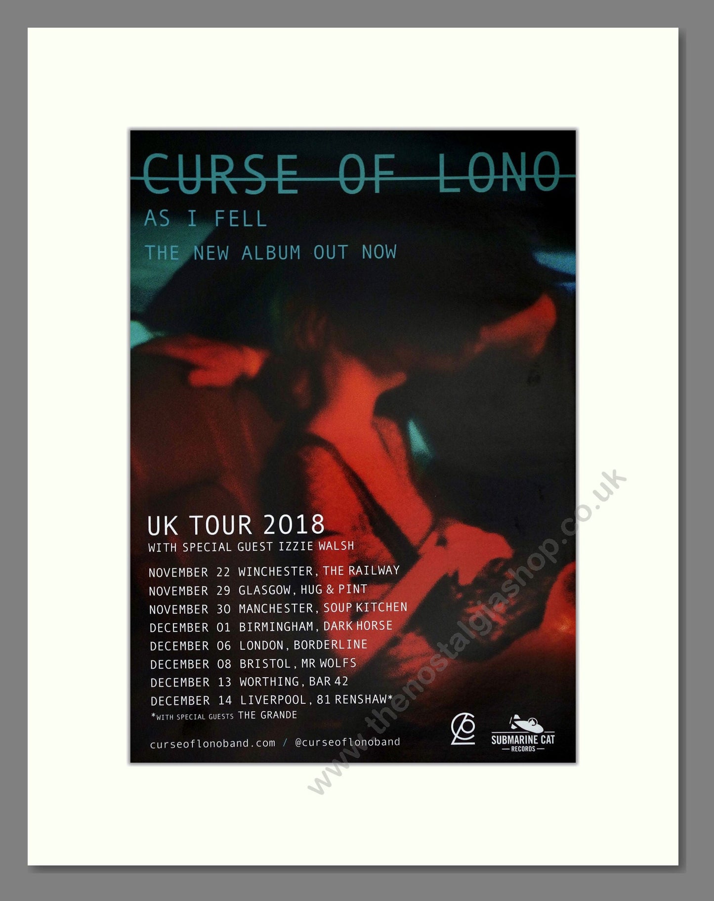 Curse Of Lono - As I Fell. Vintage Advert 2018 (ref AD63457)