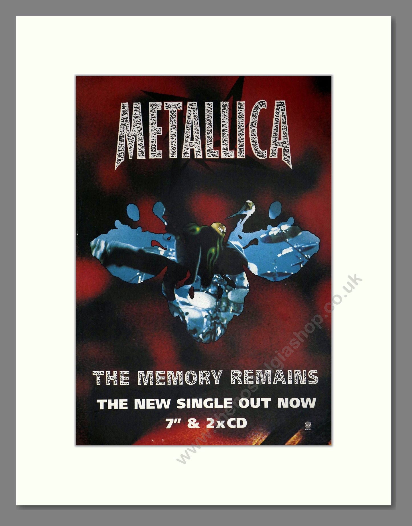 Metallica - The Memory Remains. Vintage Advert 1997 (ref AD63519)