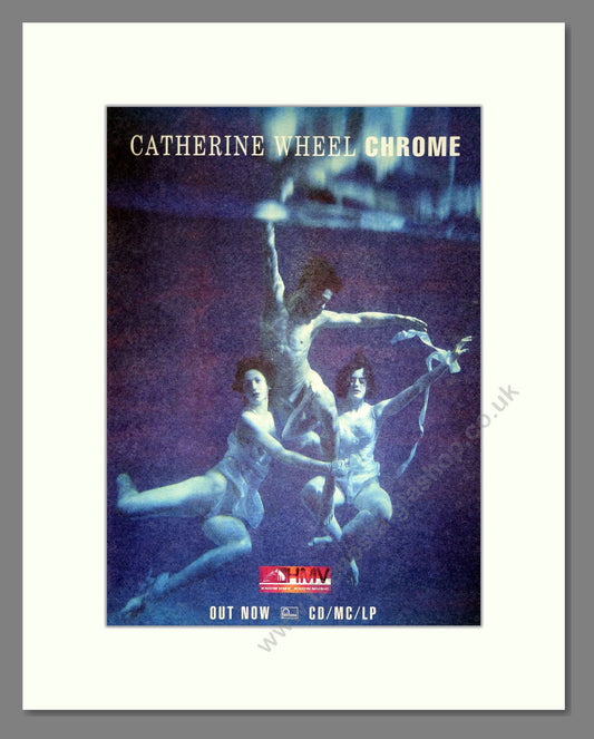 Catherine Wheel - Chrome. Vintage Advert 1993 (ref AD20161)