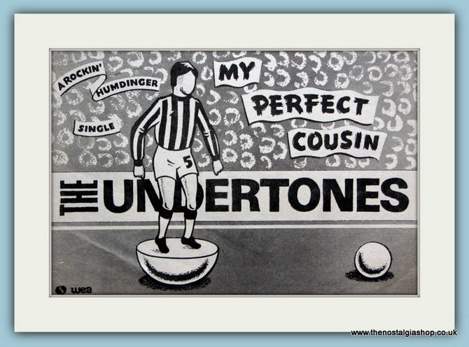 The Undertones. My Perfect Cousin. 1980 Original Advert (ref AD2061)