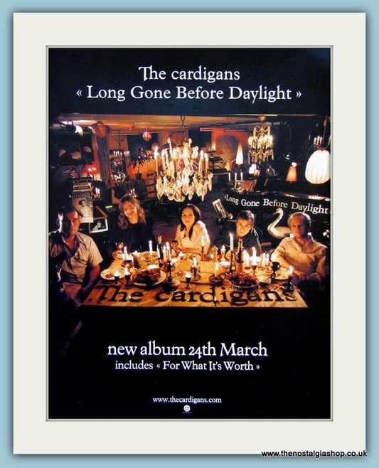 The Cardigans Long Gone Before Daylight Original Music Advert 2003 (ref AD3786)