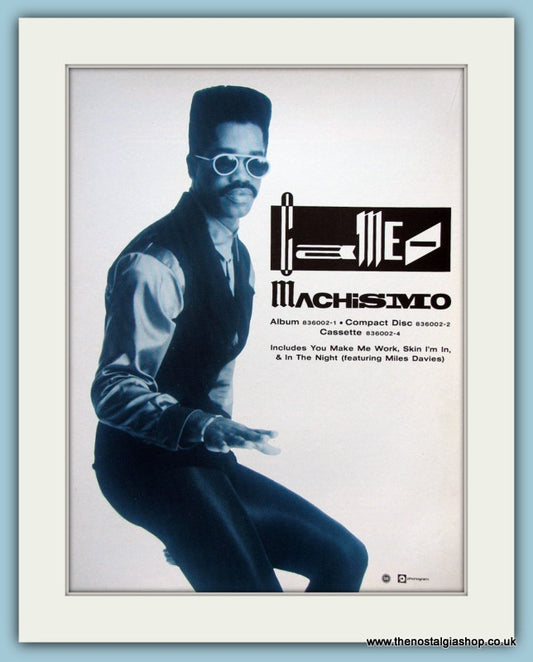 Cameo Machismo Original Music Advert 1988 (ref AD3779)