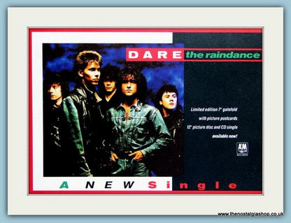 Dare Set Of 3 Original Adverts 1989 (ref AD4164)