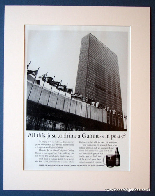 Guinness 1986 Original Advert  (ref AD1159)