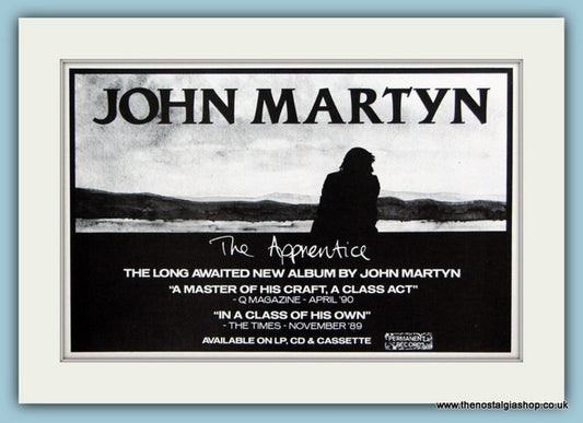 John Martyn Original Advert 1990 (ref AD1924)