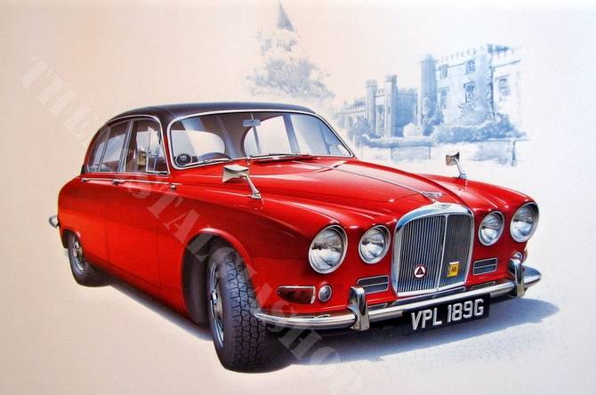 Jaguar 420 1968,  large  print