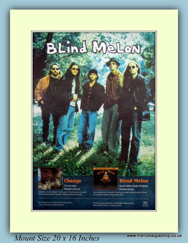 Blind Melon Change Original Advert 1994 (ref AD9155)