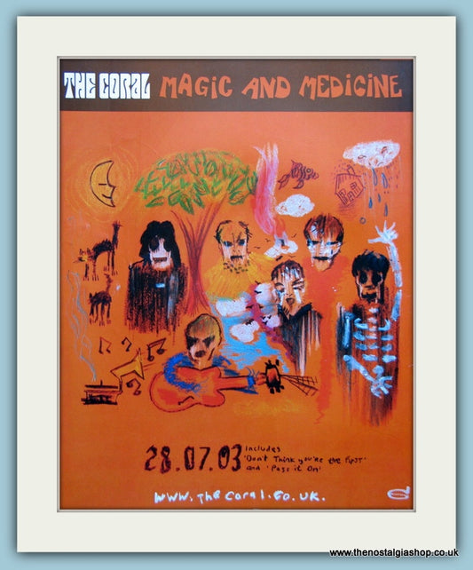 The Coral, Magic & Medicine. 2003 Original Advert (ref AD4128)