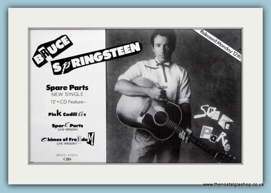 Bruce Springsteen Original Advert 1988 (ref AD1873)