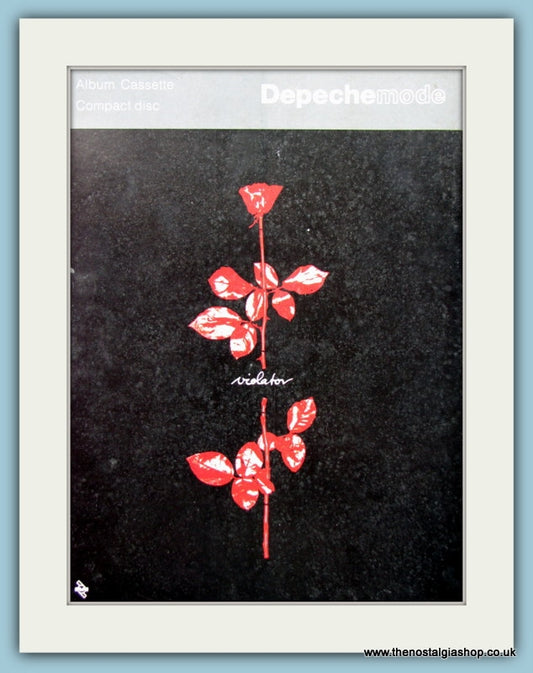 Depeche Mode Violator 1990 Original Advert (ref AD4438)