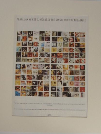 Pearl Jam - No Code original album advert(AD5091K)