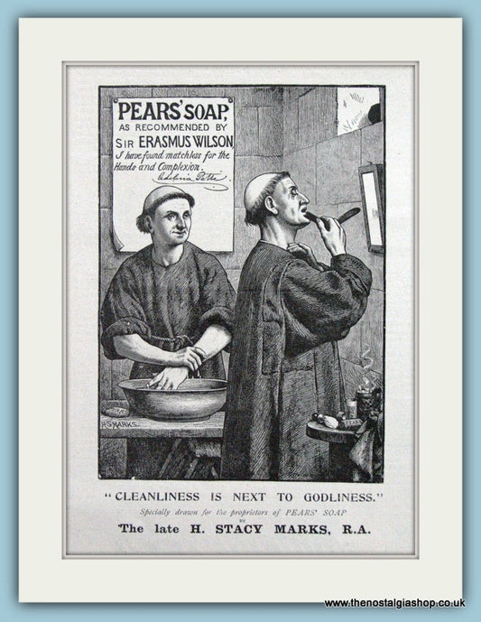 Pears Soap. Original Advert 1898 (ref AD6009)