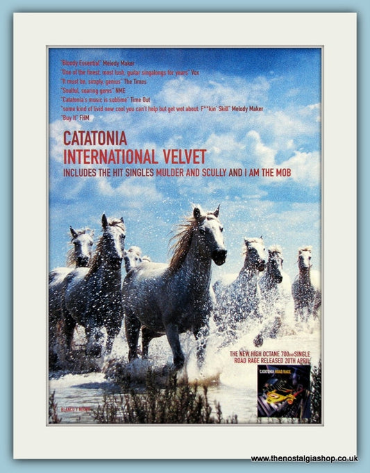 Catatonia International Velvet Original Music Advert 1998 (ref AD3756)