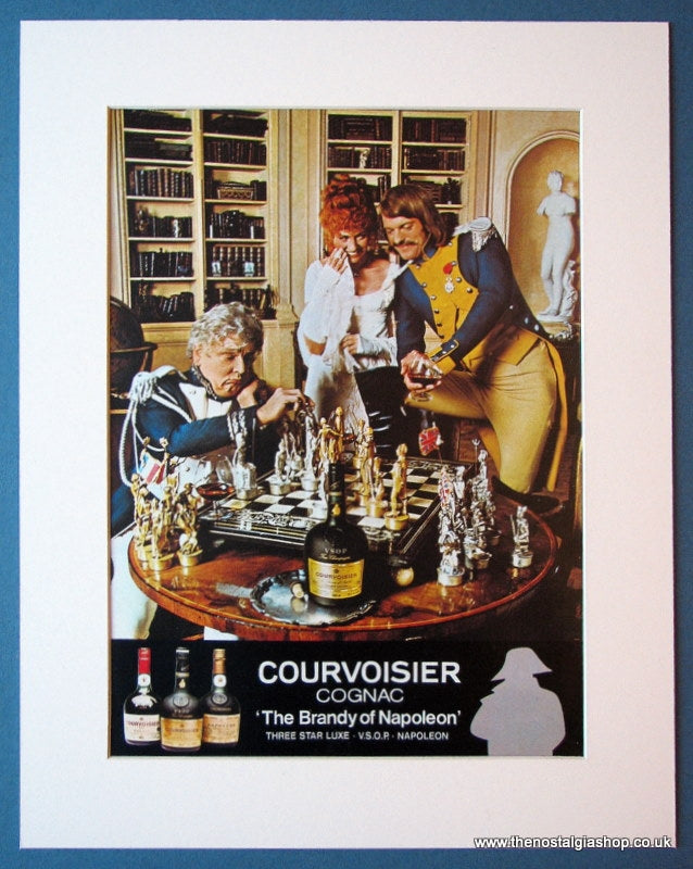 Courvoisier Cognac. Original advert 1977 (ref AD226)