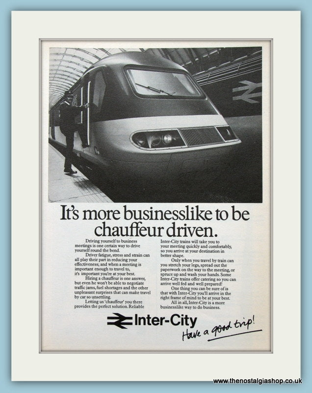 Inter-City Original Advert 1980 (ref AD2296) – The Nostalgia Shop