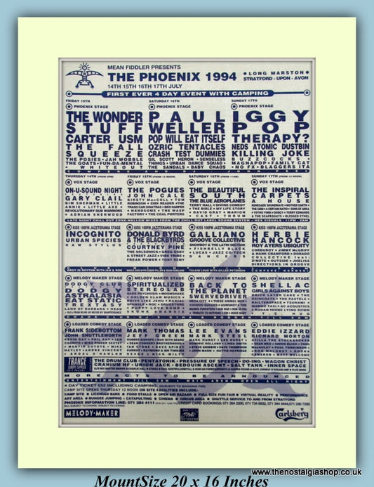 The Phoenix 1994 Original Advert (ref AD9014)