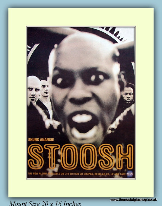 Skunk Anansie Stoosh Original Advert 1996 (ref AD9168)