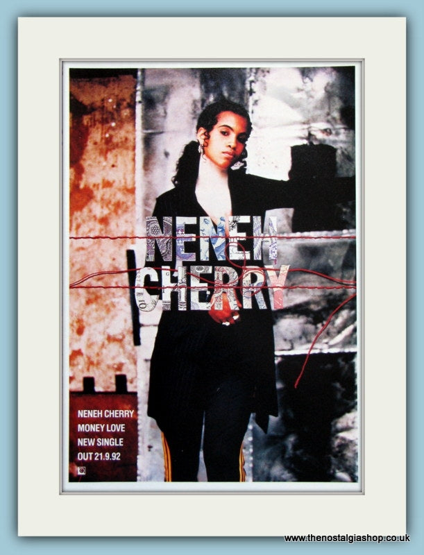 Neneh Cherry Money Love 1992 Original Advert (ref AD2905)