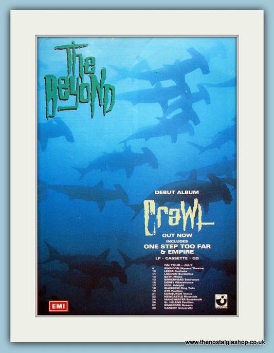 The Beyond Crawl Original Music Advert 1991 (ref AD3415)