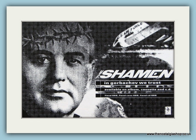 Shamen Original Advert 1989 (ref AD1931)