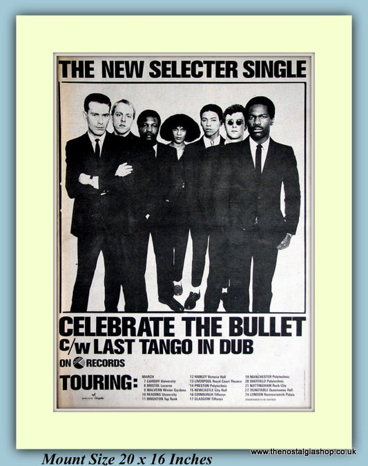 The New Selector Single Original Advert 1981 (ref AD9093)