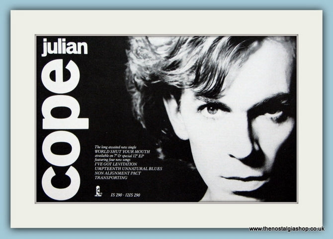 Julian Cope Original Advert 1998 (ref AD1880)