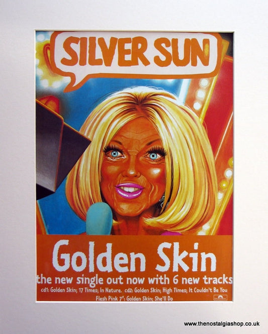 Silver Sun Golden Skin 1997 Original Advert (ref AD948)