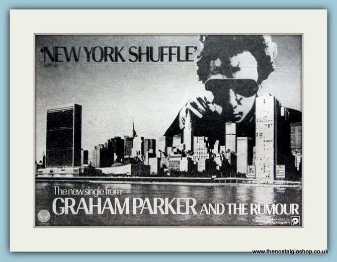 Graham Parker And The Rumour Original Advert 1977 (ref AD2099)