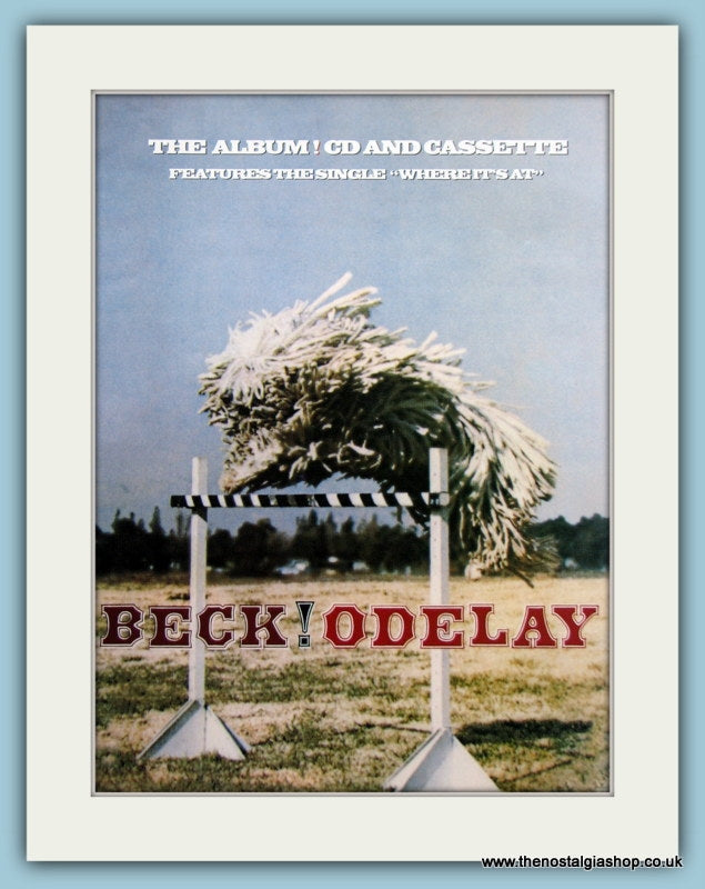 Beck! Odelay 1996 Original Music Advert  (ref AD3447)