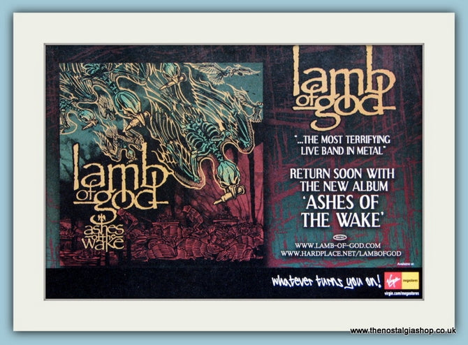 Lamb Of God Original Advert 2004 (ref AD1961) – The Nostalgia Shop