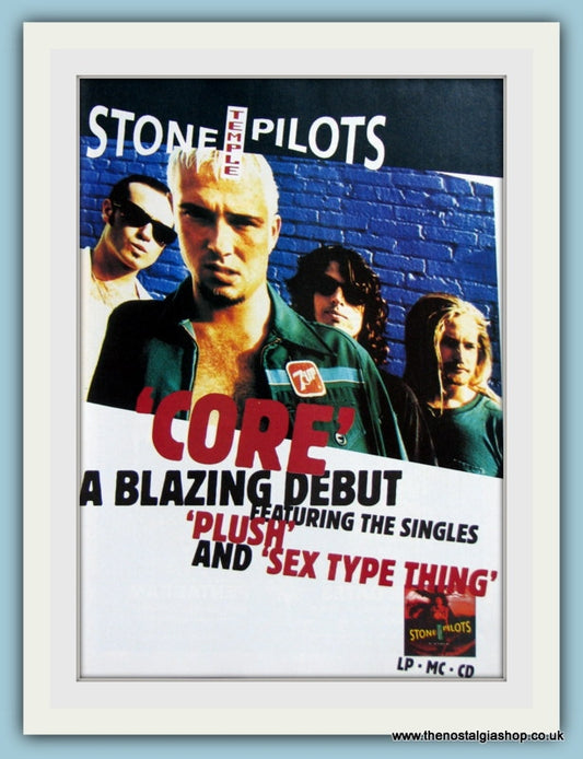 Stone Temple Pilots - Core 1993 Original Advert (ref AD2933)