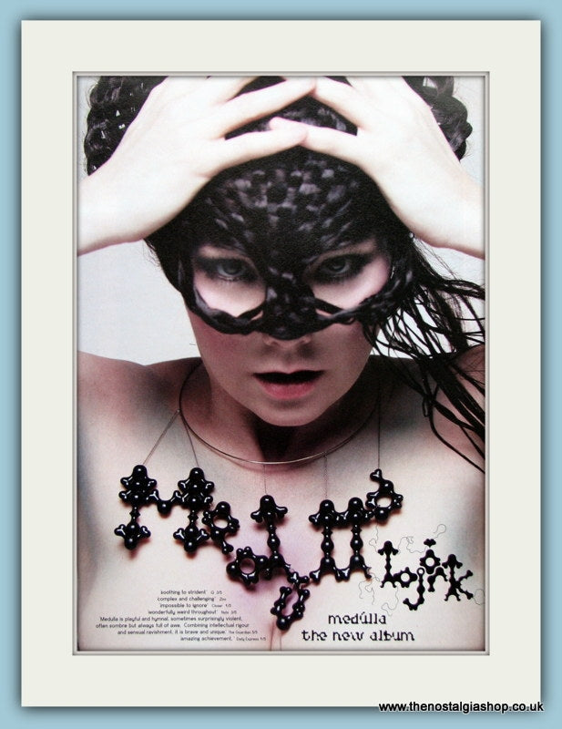 Bjork Medulla Original Music Advert 2004 (ref AD3535)