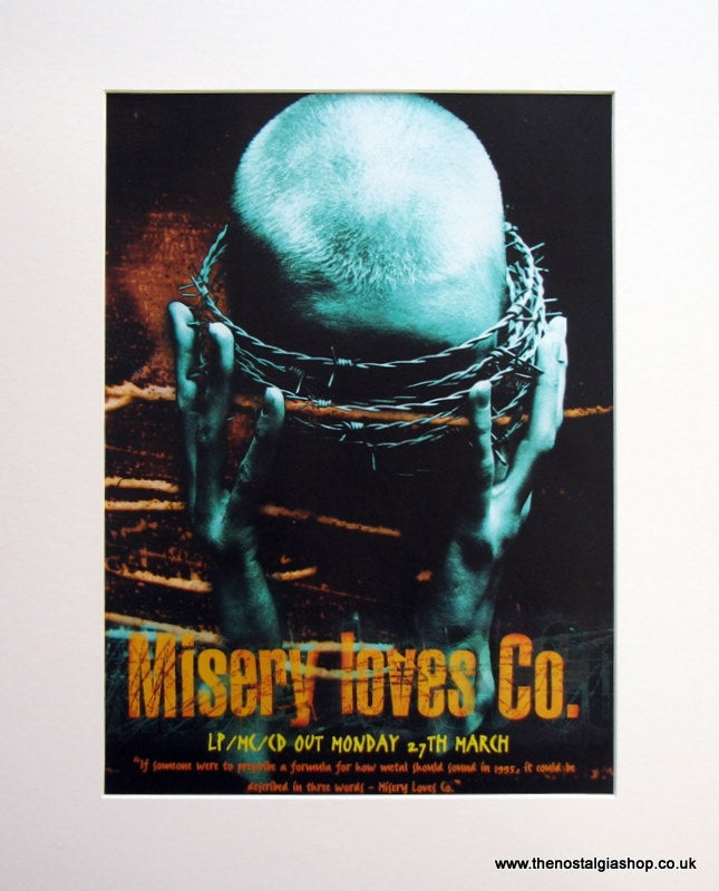 Misery Loves Co.1995 Original Advert (ref AD940)