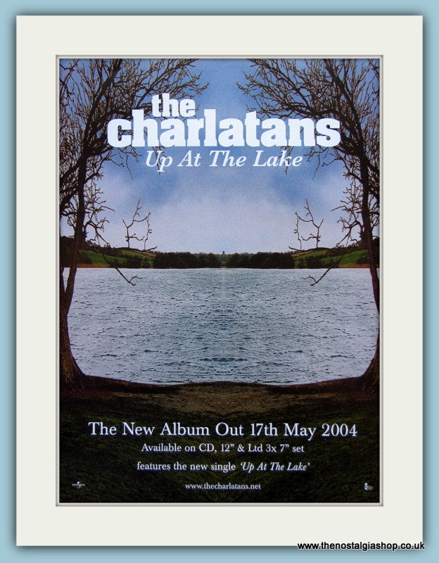 The Charlatans Up At The Lake Original Advert 2004 (ref AD4067)