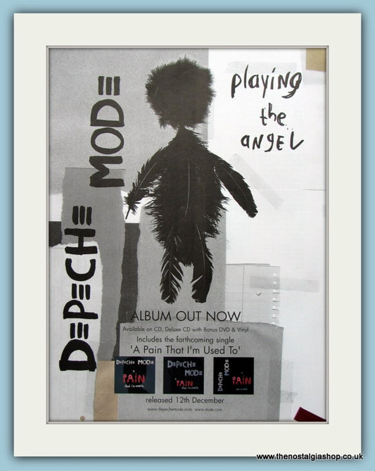 Depeche Mode Playing The Angel 2006 Original Advert (ref AD4440)