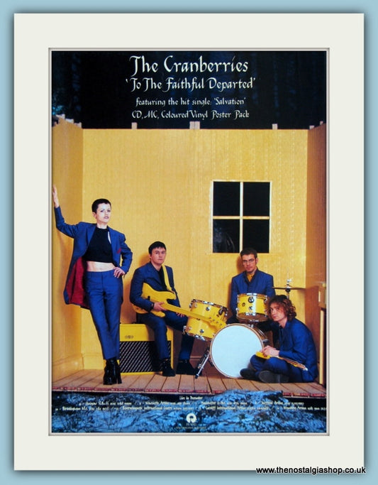 The Cranberries - To The Faithful Departed 1996 Original Advert (ref AD2917)