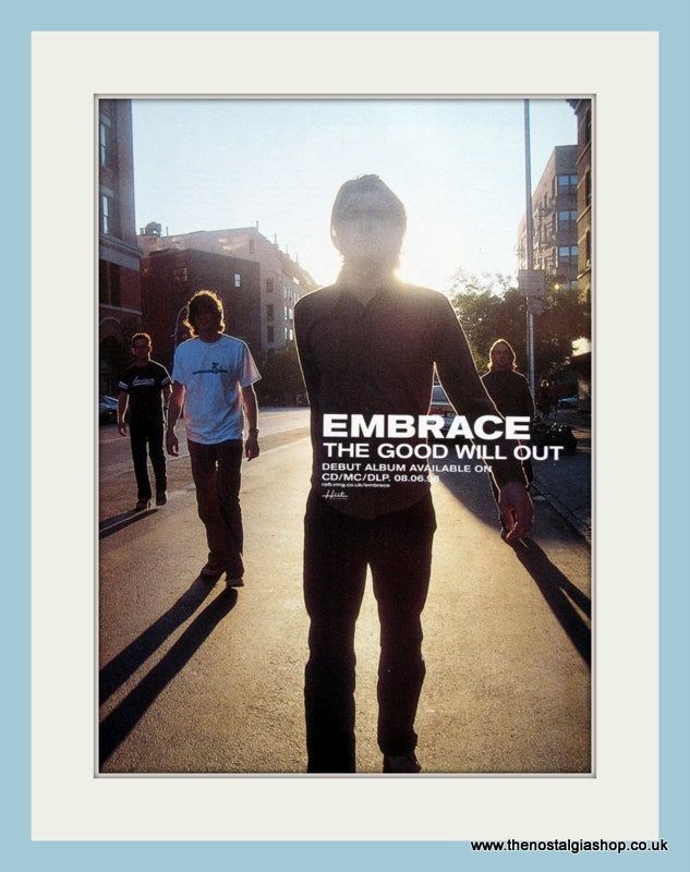 Embrace The Good Will Out 1998 Original Advert (ref AD2881)