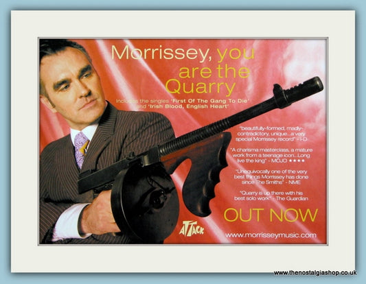 Morrissey Original Advert 2004 (ref AD1987)