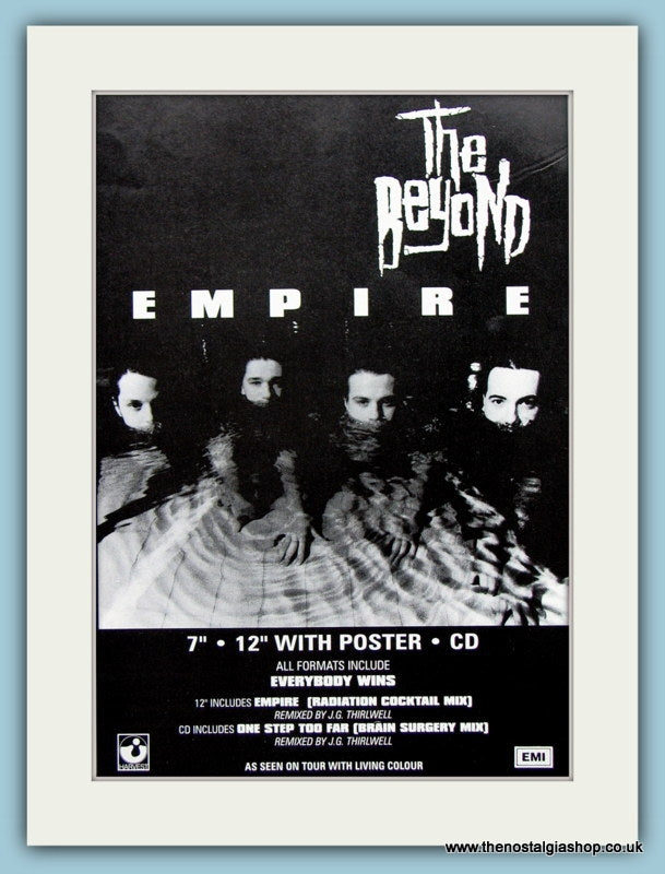 The Beyond Empire Original Music Advert 1991 (ref AD3414)