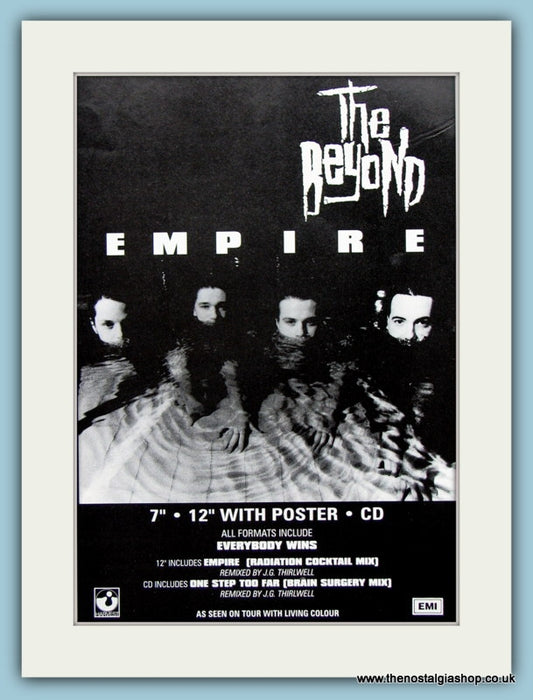 The Beyond Empire Original Music Advert 1991 (ref AD3414)