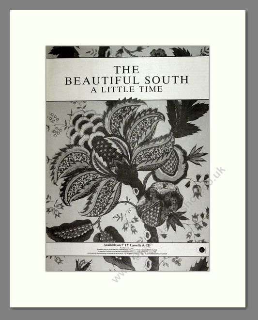 Beautiful South (The) - A Little Time. Vintage Advert 1990 (ref AD16048)